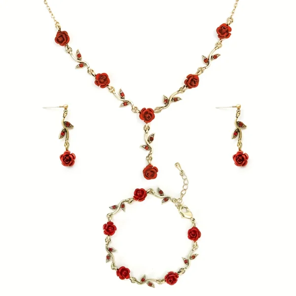 flower design neckpieces