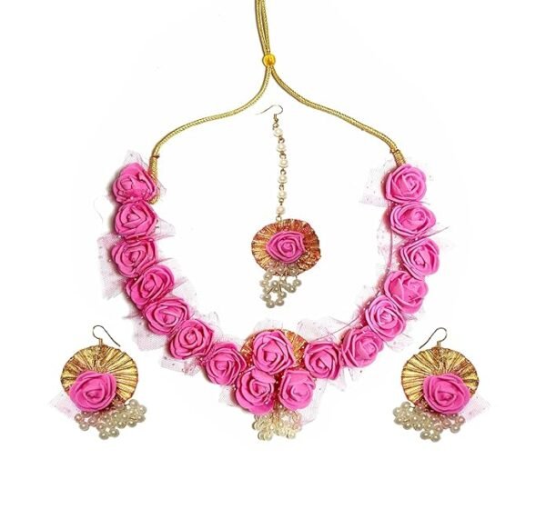 Pink flower set