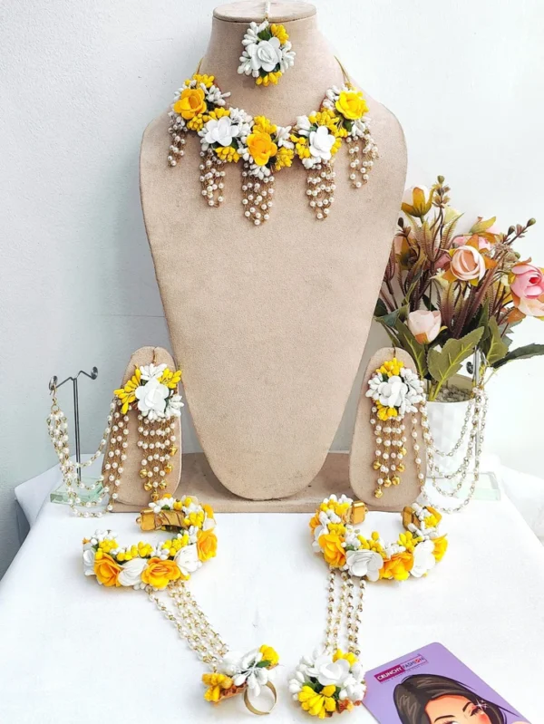 yellow bridal  jewelry