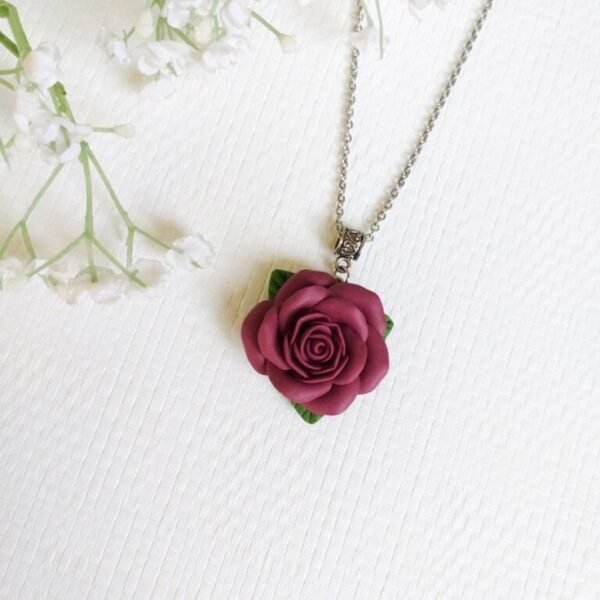 soft rose pendant